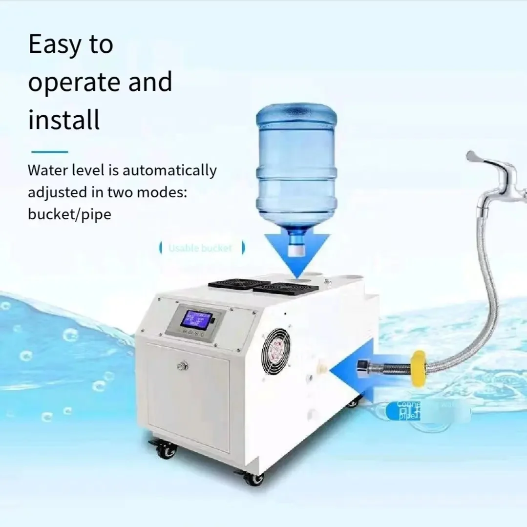 30kg/H New Design Commercial Humidifier Mushroom Big Capacity Greenhouse Ultrasonic Humidifier Vegetable Industrial Humidifier