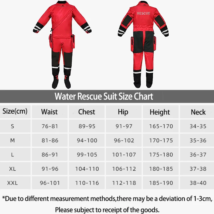 Professional Factory Custom Men Waterproof Diving Suit Kayaking Keep Warm Dry Water Rescue Suit Dry Suits