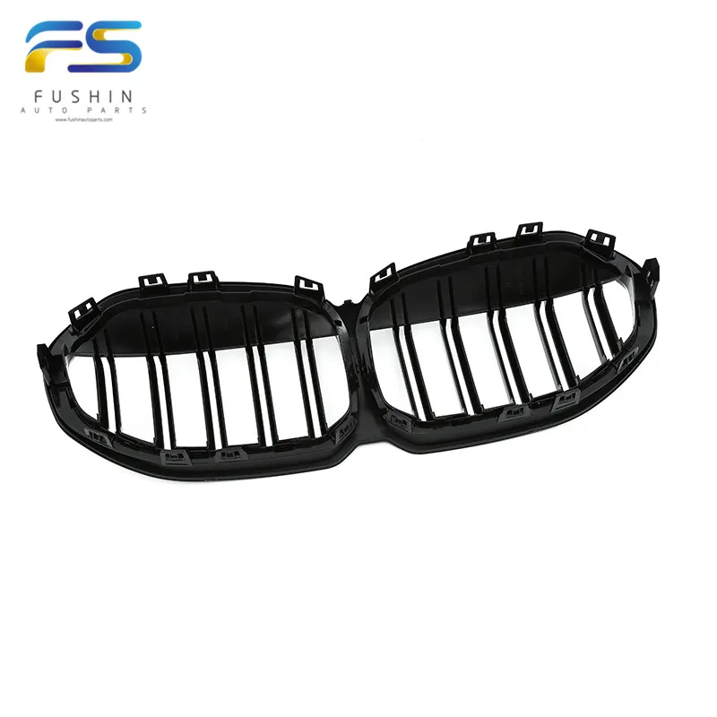 
F40 GLOSS BLACK TWIN BAR FOR 1 SERIES 2020-ON TUNNING GRILLE UPGRADE GRILLE 