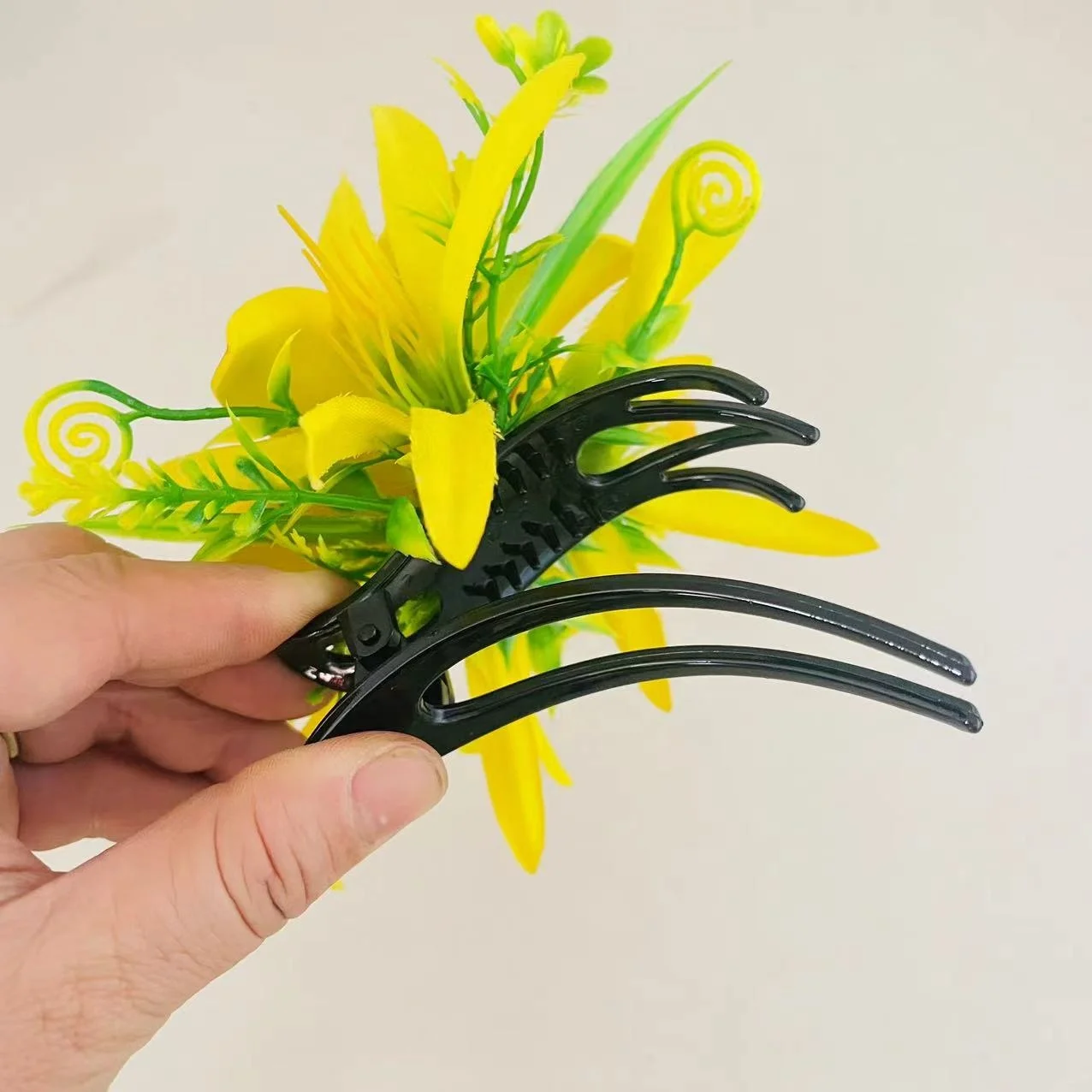 Hawaiian new hibiscus Foam floral hair clip Artificial Island eva tiara frangipani  hibiscus spider lily Haku headband