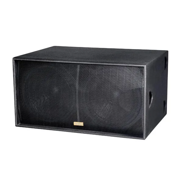 Dragonstage Outdoor Pro Stage Sound Equipment High Power dual 18 inch Subwoofer for night clubs and live shows