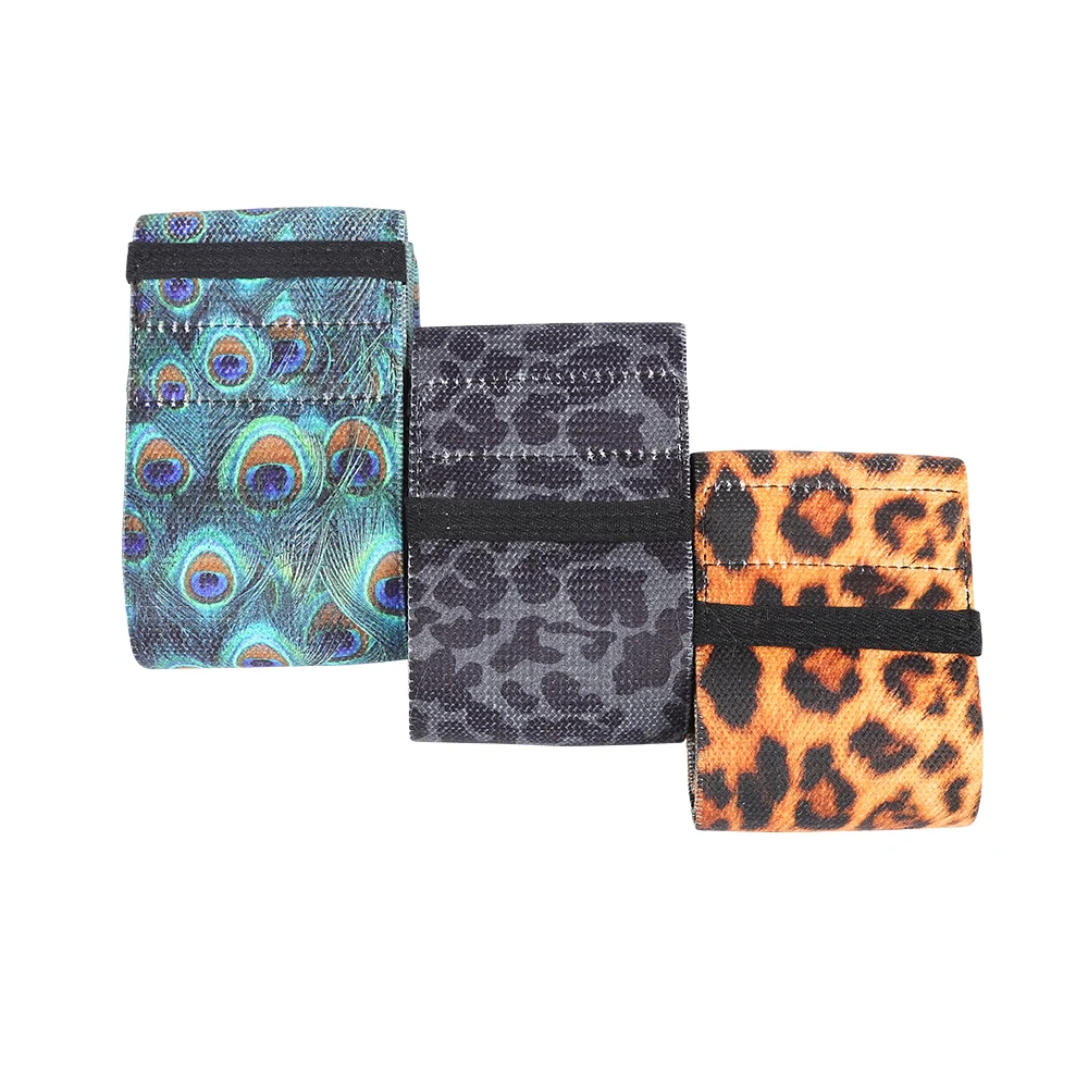 Deep Fitness Leg And Butt Yoga Accessories Loop Resistance Band Set with Customized Logo 5 Different Resistance Levels