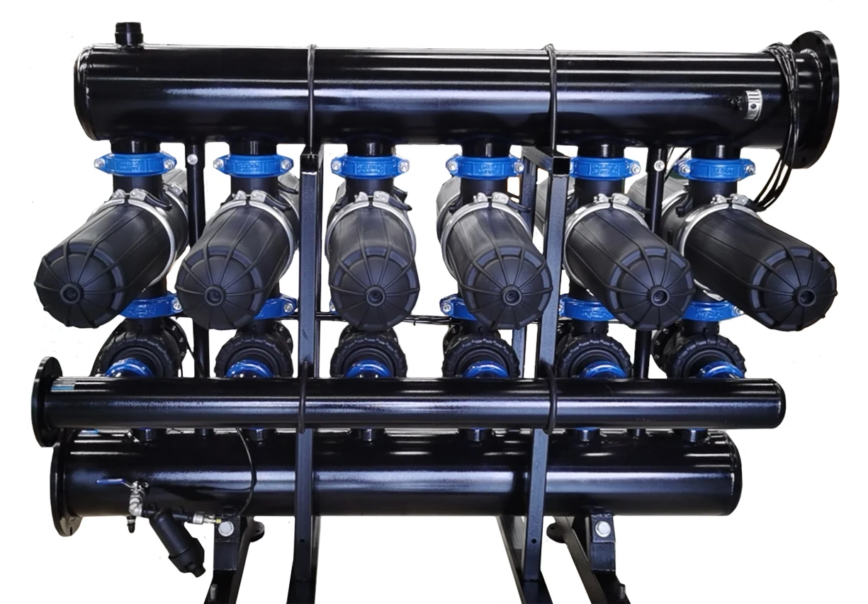 AIGER Automatic Backwashing Agricultural Irrigation Plastic Disc Water Filter