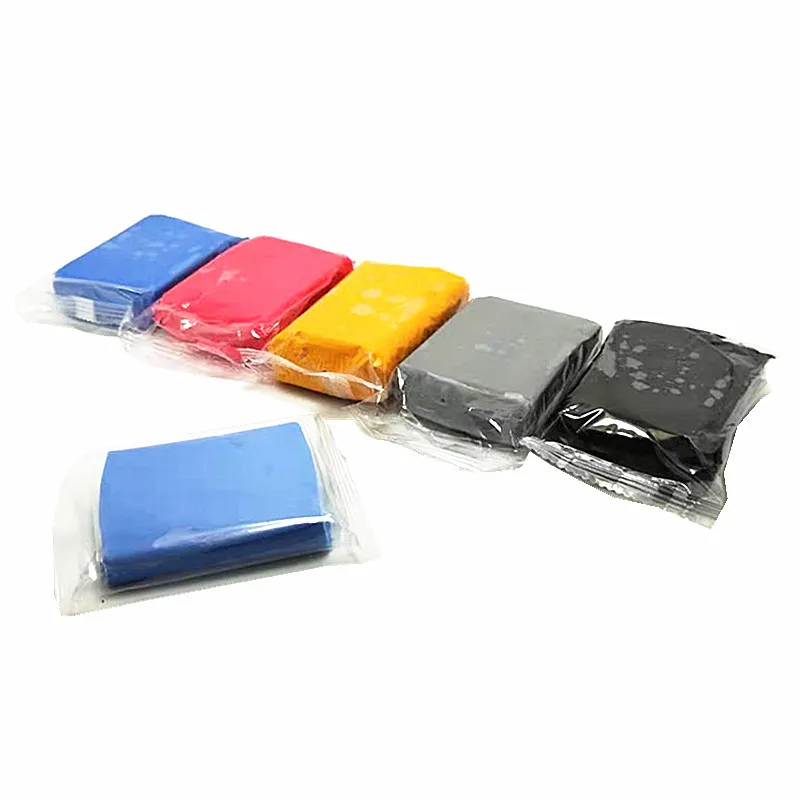 8 Colors 100g Car Wash Mud Auto Magic Clean Clay Bar For Car Yacht Detailing Cleaning Paint Rust maintenance 3.5 oz Blue Orange