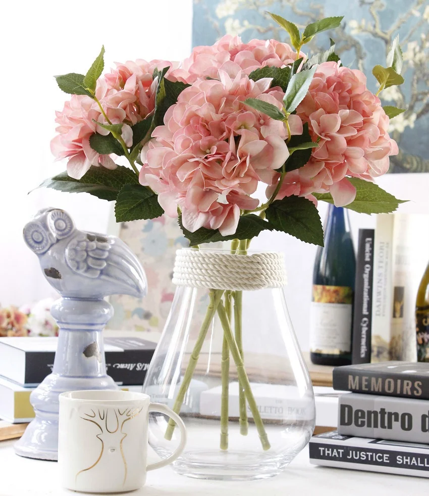 FC-3002  Color fresh cut flowers Big Hydrangea flower