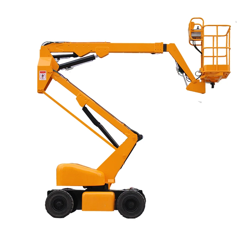 Powerful Towable Articulated Boom Lift for Neighborhood Unit Improvements