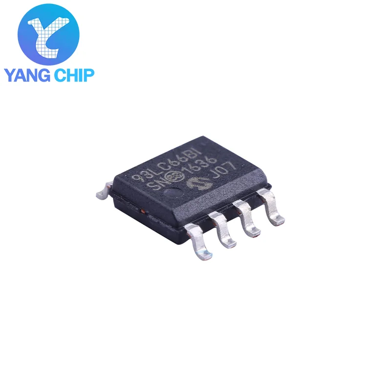 93LC66BT-I/SN SOIC-8 Electrically Erasable Programmable Read-Only Memory Chip IC Electronic Components