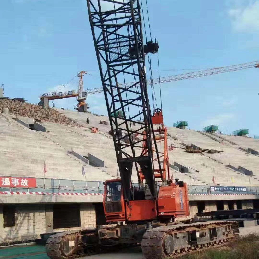 Used kh500 crawler crane Japan 100ton crane for sale