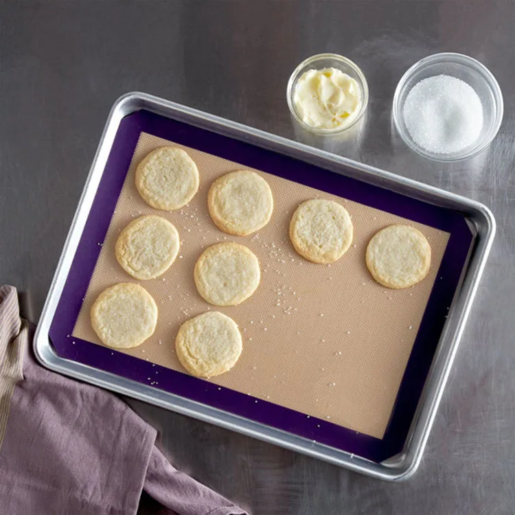 Best Seller Food Safe Extra Large Baking Mats Non-Stick Half Sheets Reusable Silicone Baking Mats