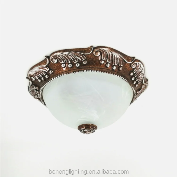 
Incandescent light source resin cover ceiling lighting 2XE27 40W types of ceiling lights for indoor room 