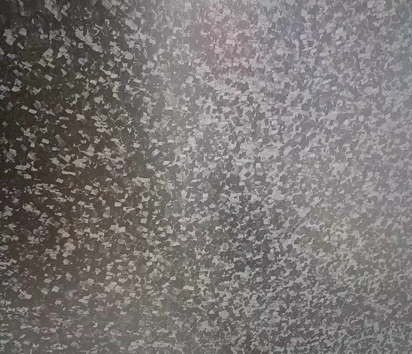 Forged Shred Carbon Fiber Sheet Carbon Fiber Plate Black Color