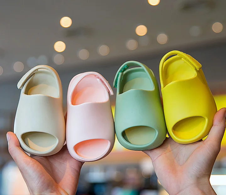 
2021 summer Kids beach Stylish Slipper Slides Shoes Baby outdoor Slides indoor non-slip Slipper for children 