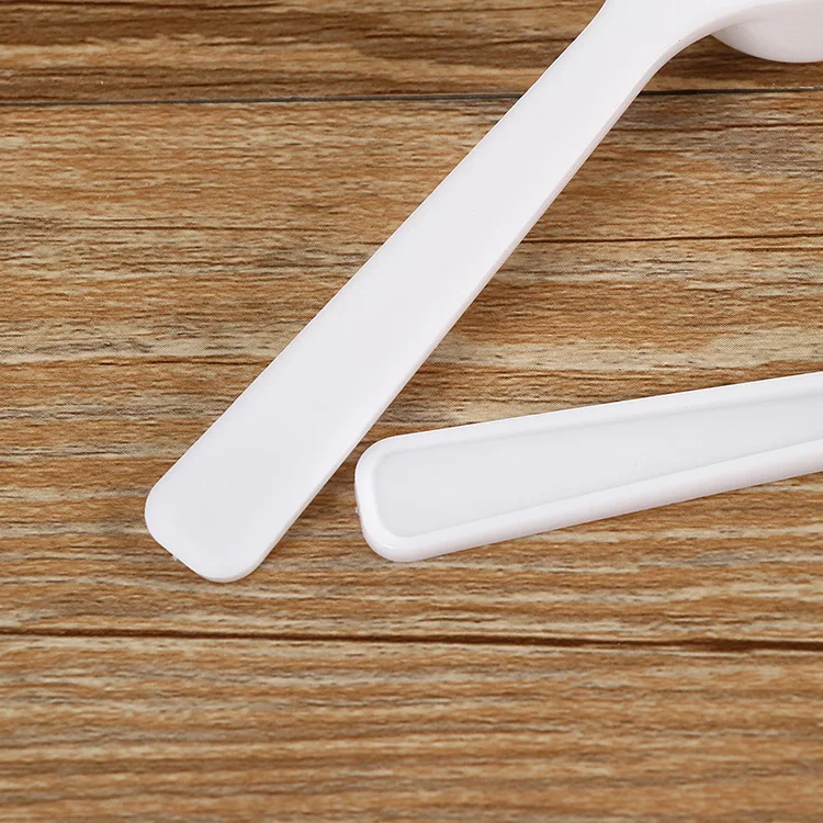 Free shipping flat coffee powder spoon 4 grams 8 ml measuring spoon food grade plastic flavor scoop manufacturers direct sales