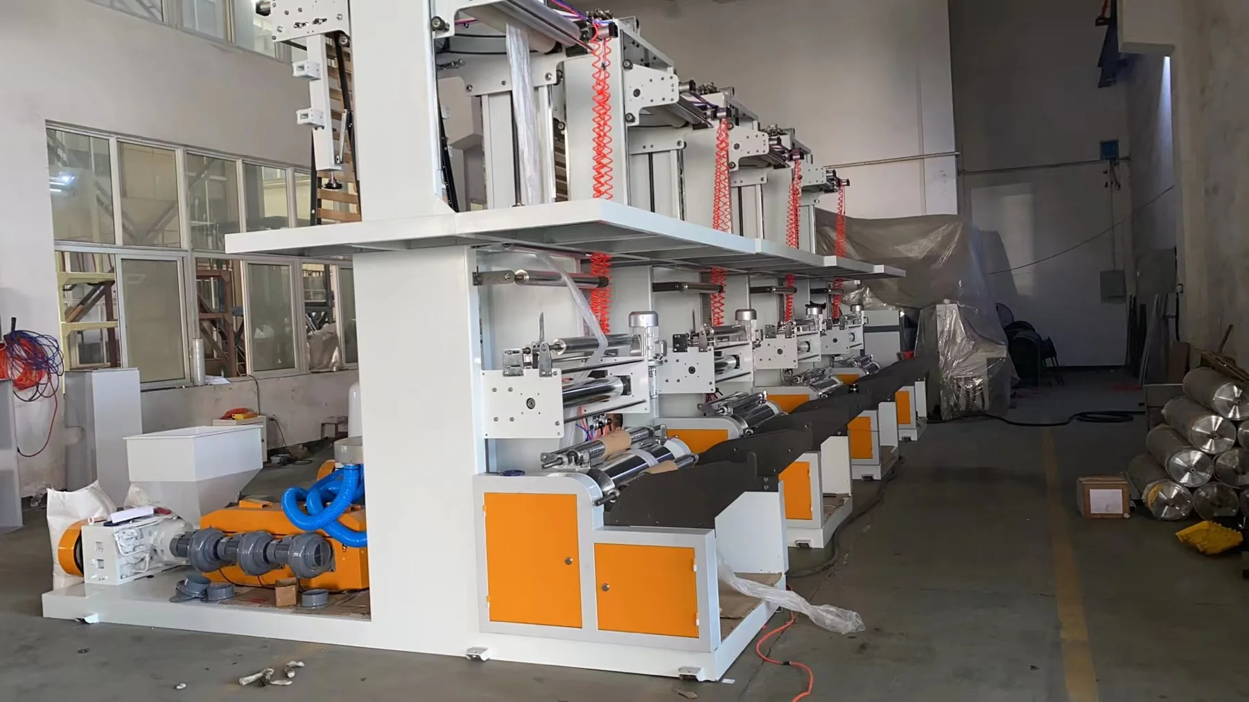 SJ-A45 High Speed  HDPE/LDPE film blowing machine zhuxin brand