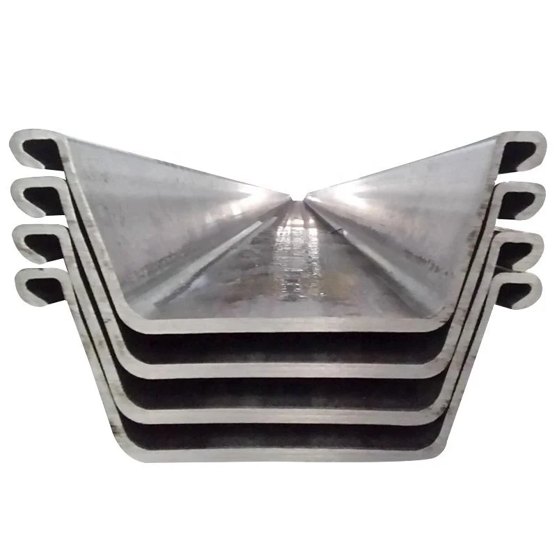 Steel sheet piles factory supply sheet pile steel price of type 2 steel sheet pile