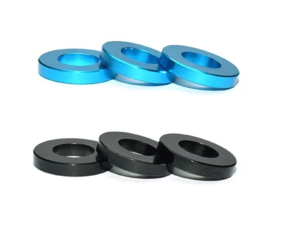 High Quality Flat Head Colorful Washer Electrical Computer Accessories Aluminum Alloy  Washer
