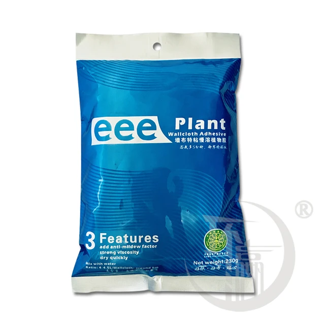 excellent water solubility wallcovering adhesive (high sticky)