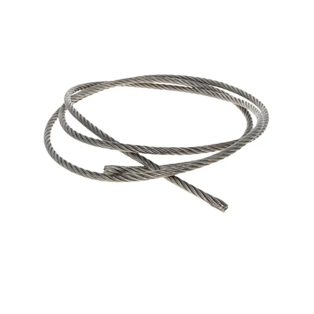 Professional Manufacturer 7x19 316 3mm Blue Strand Marine Fishing Stainless Steel Wire Rope