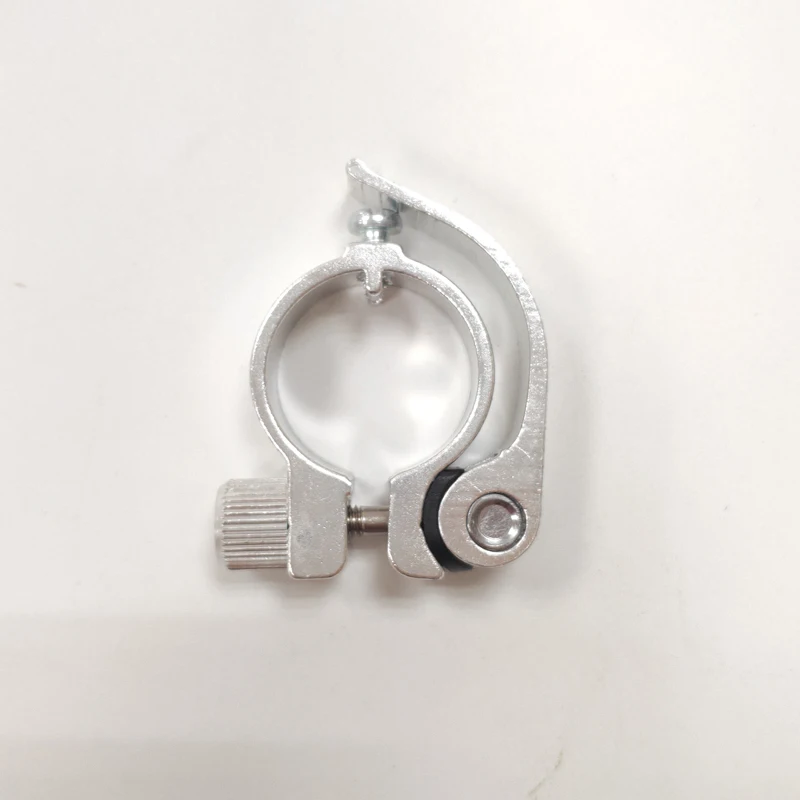 YT Wholesale custom made bicycle parts CNC machining quick release aluminum BMX road bike seat clamp