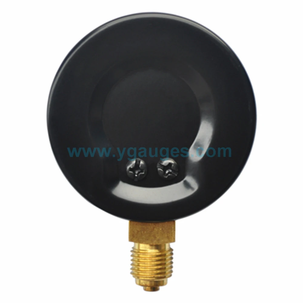 China Supplier Vacuum Bottom Manometer Pressure Gauge