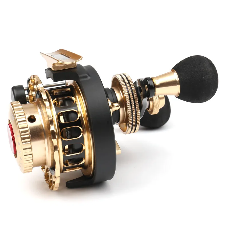 Explosive new fishing reel magnetic deceleration automatic cable fishing wheel