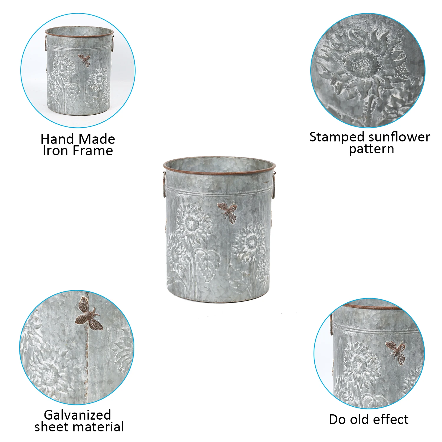 Professional Manufacturer Garden Decoration Outdoor Flower & Planters Bonsai Pots