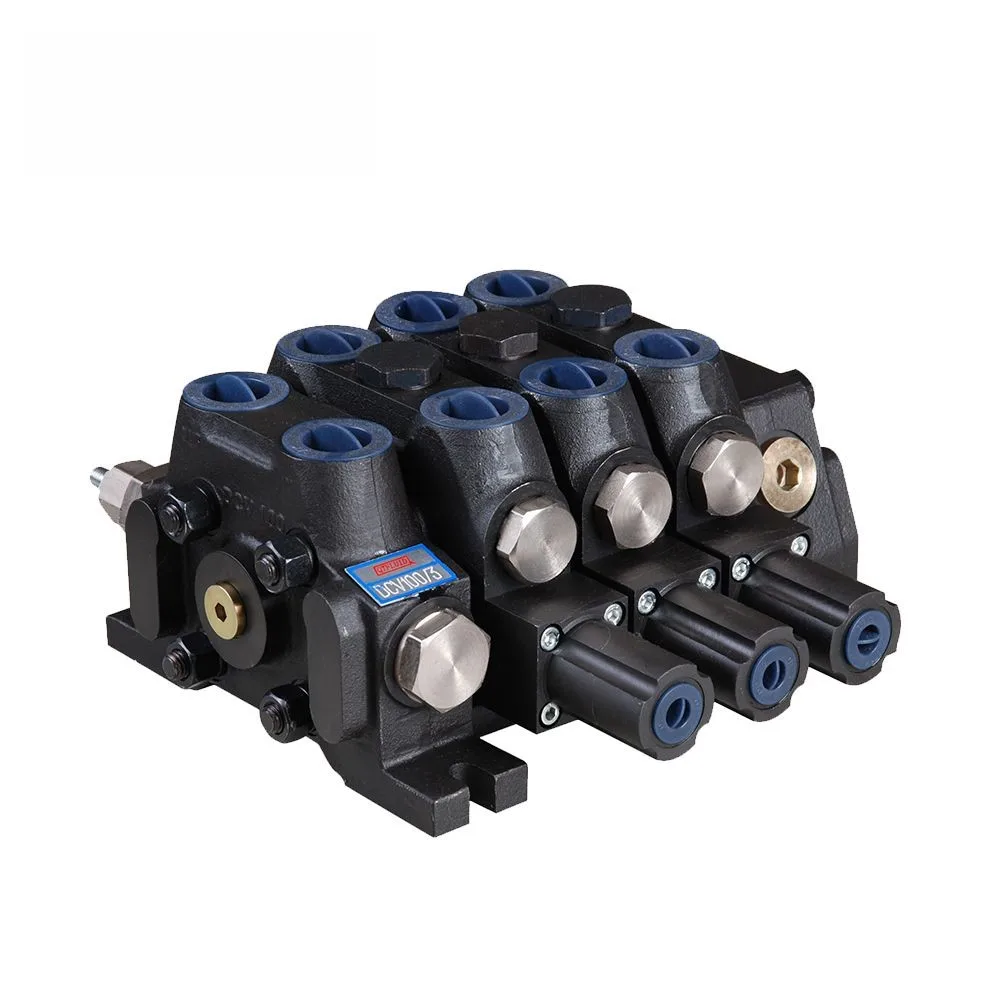 Sectional Hydraulic Directional Control Valve with Single or Double Hydraulic Lock