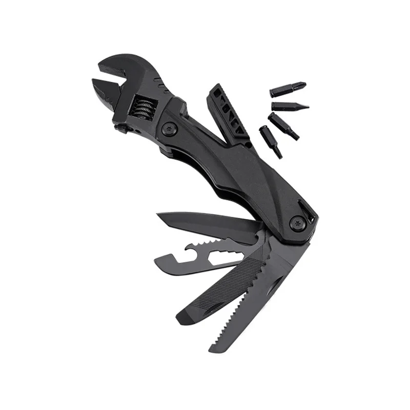 Hicen multi-function adjustable wrench folding portable multi-purpose adjustable wrench combination tool