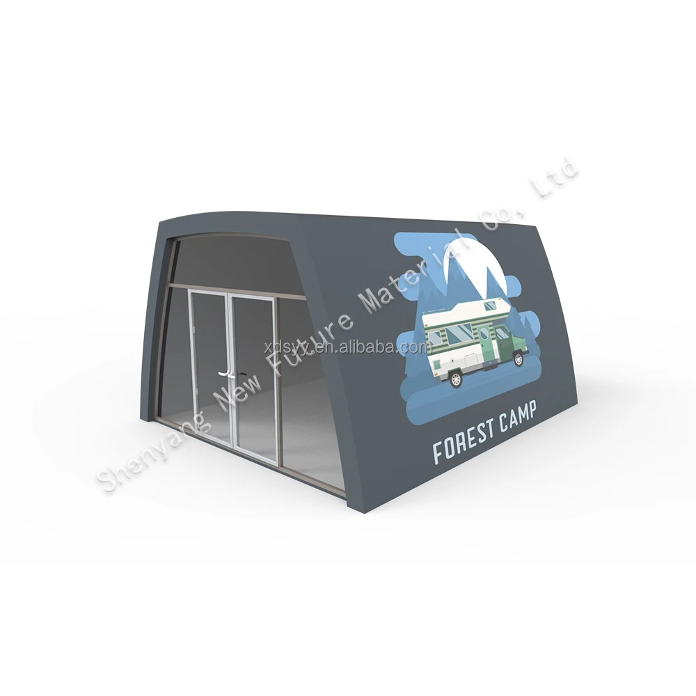 High quality portable house Module construction Container house bubble glamping dome house modular