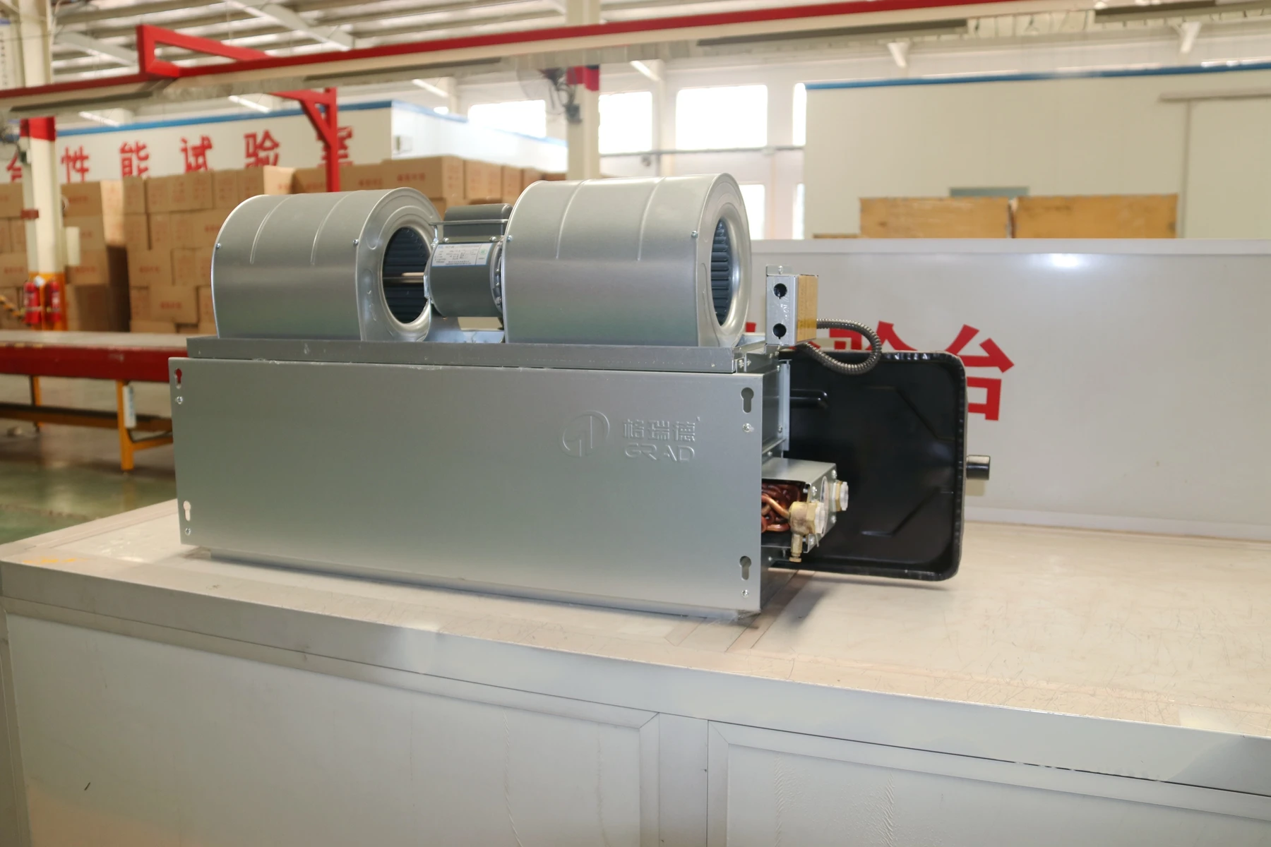 Room use horizontal FCU / hydronic fan coil /duct type fan coil unit