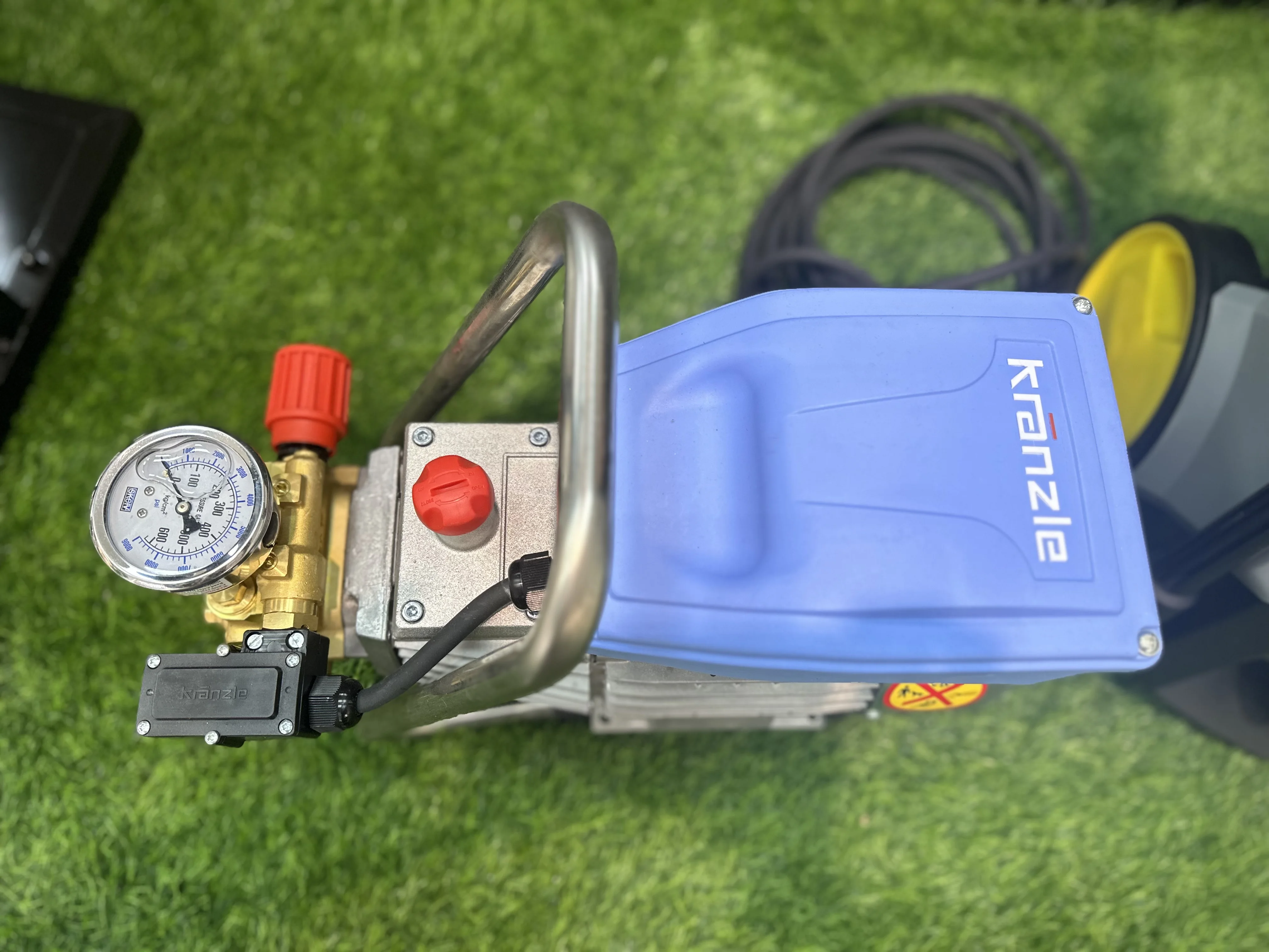 Germany High Pressure Electric Power Washer with Truck Washing Pump Portable New Condition for Farm Cleaning