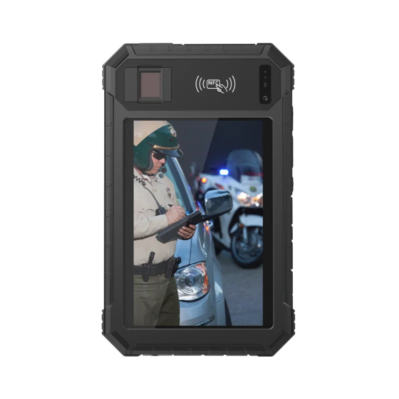 OEM B81 Rug Android Tablet PC public security biometric device case lock collision hf attendance peripheral handheld chips
