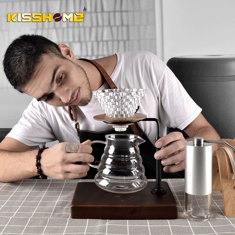 Coffee Funnel Drippe Heat-resistant resin Filter Cup Pour Over Coffee Maker Barista Accessories Cafe Maker Funnel Dripper
