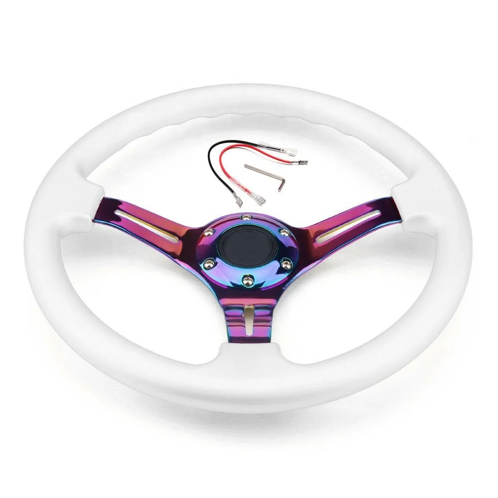 
jdm racing steering wheel carbon fiber steering wheel control for car 