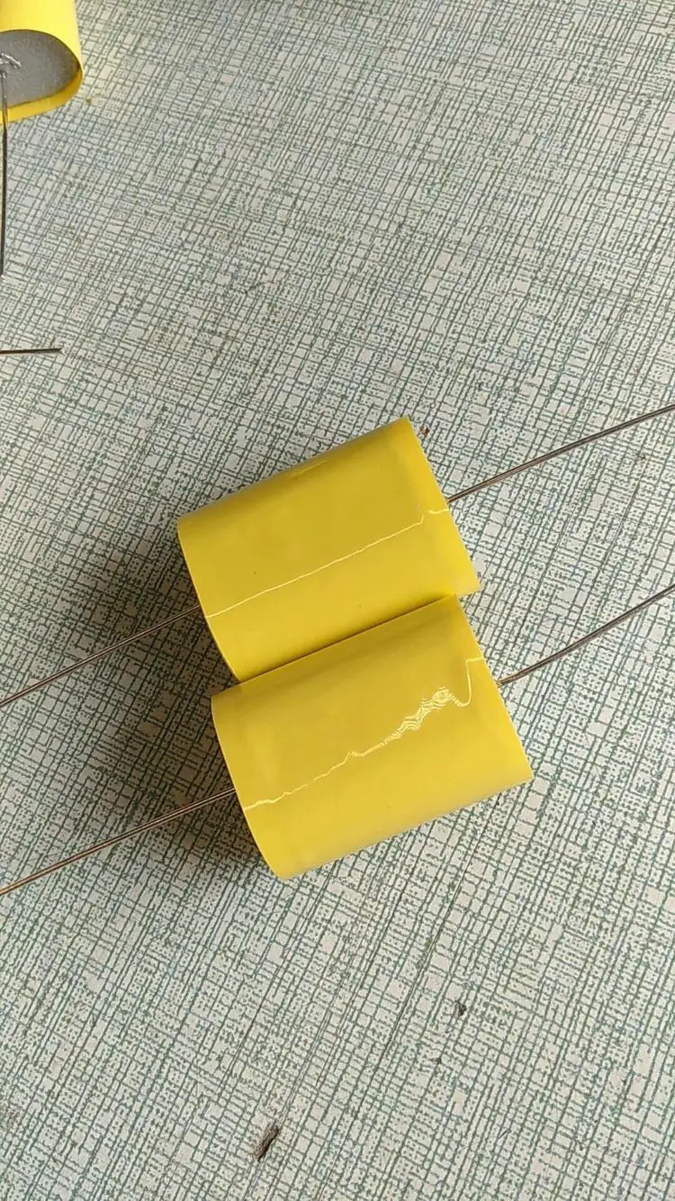 Metallized Polypropylene Film Axial and Oval audio capacitor
