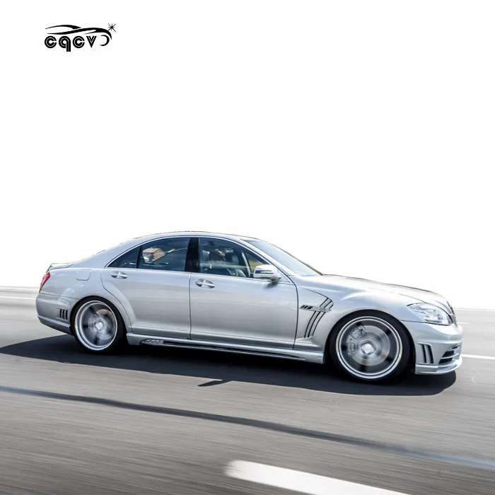 Good fitment WD style body kit for Mercedes Benz s class W221 front bumper rear bumper for s320 s400 facelift
