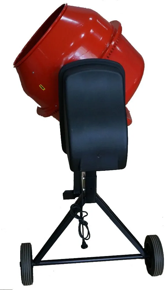 Factory price European standard 550w 140L Concrete Mixer with foot pedal