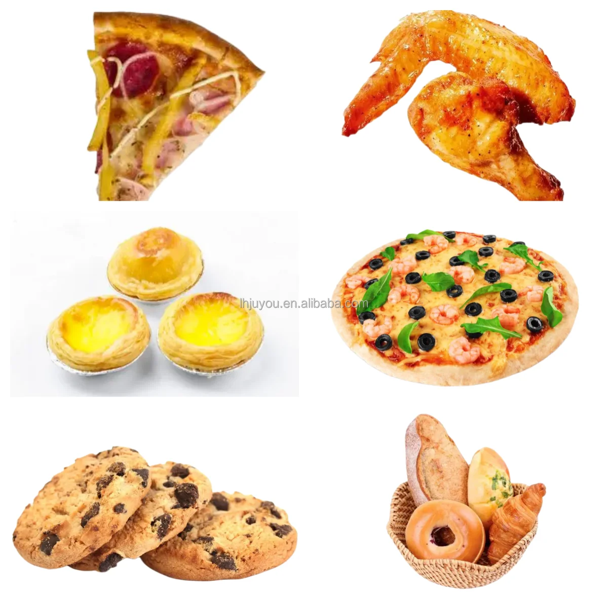 Electric Commercial Bakery Equipment 2 Deck Pizzas Bread Oven Gas Bakery Oven Machines