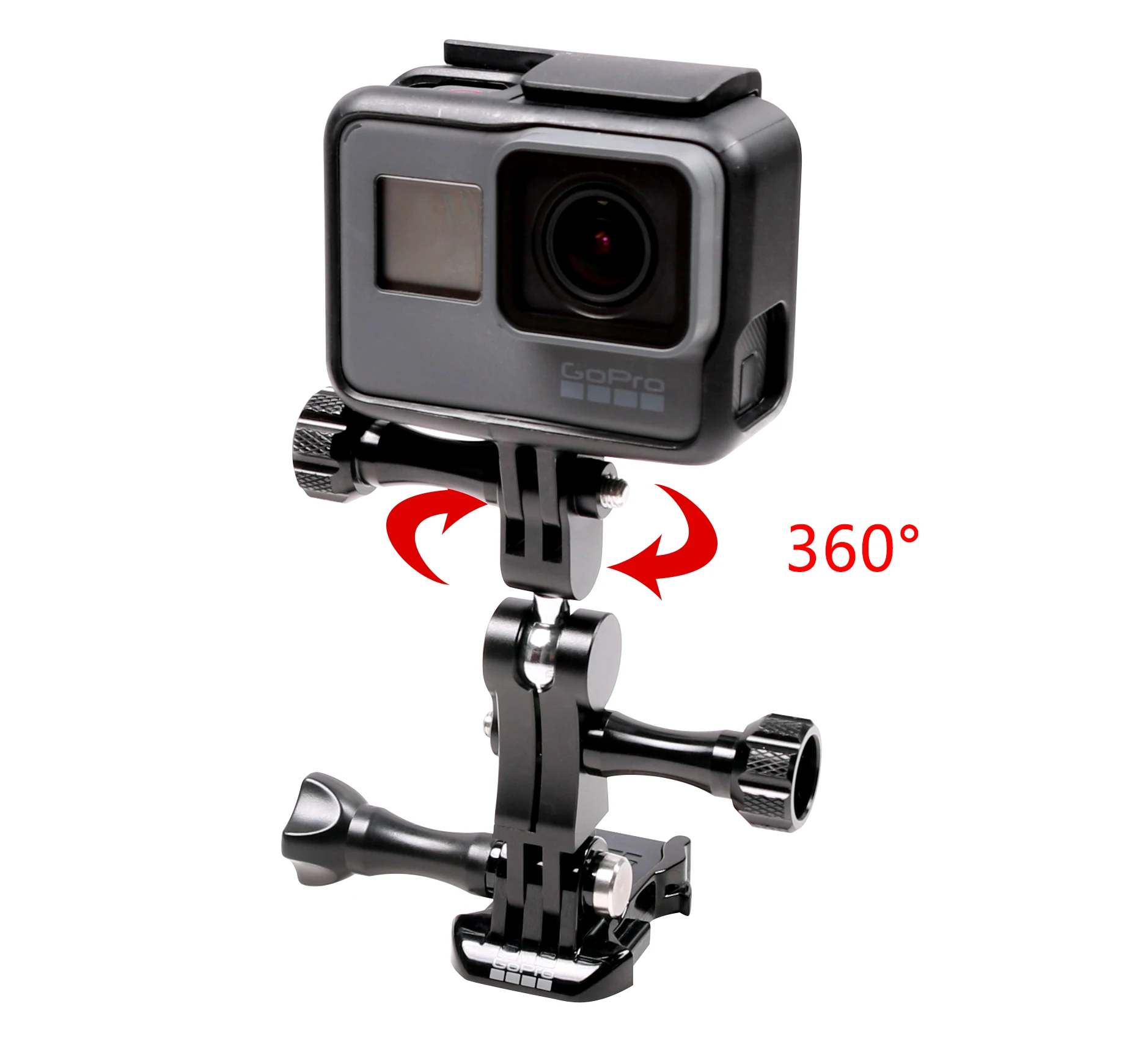
SUREWO Aluminum Swivel Arm Mount Pivot Extension Accessories for Camera GoPro Hero 7 6 5 Black DJI OSMO Action Camera and More 