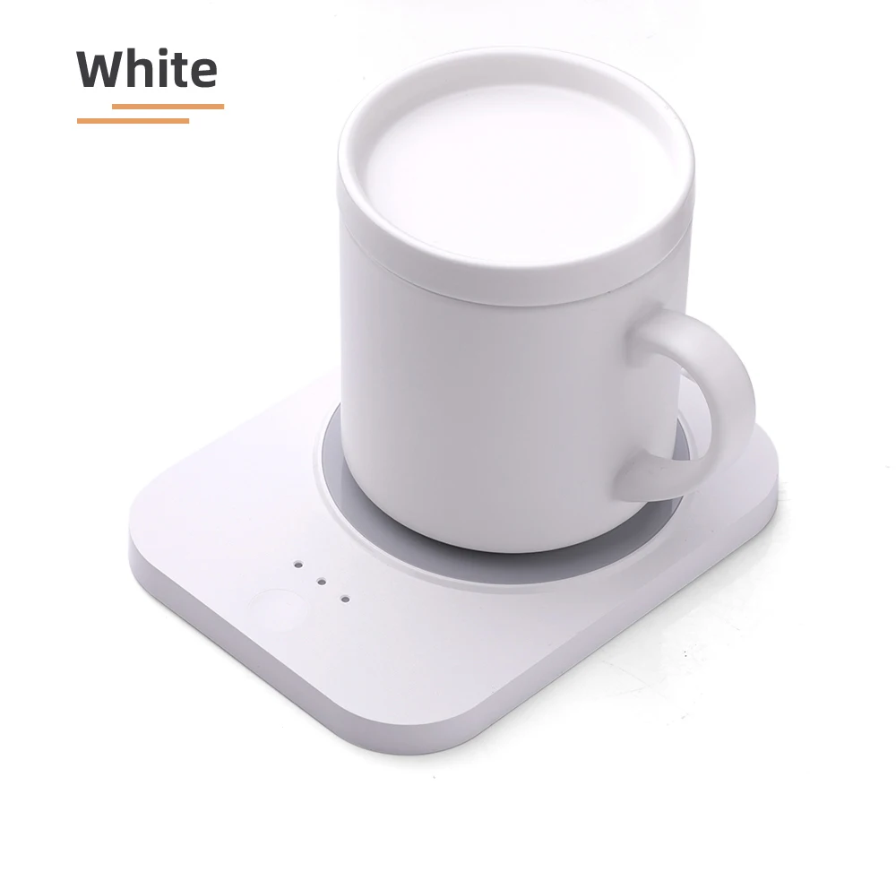 Mug Warmer Wireless Charger Stainless Self Heating Mug With Wireless Charger Smart Mug Warmer Wireless Heated Coffee Cup