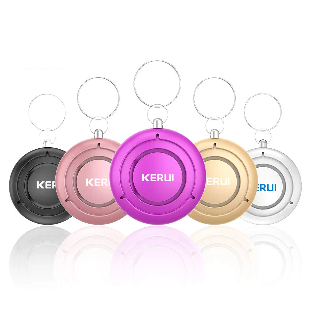 Self Defence Keychain Alarm Personal Protection Girl Women Security Rape Alarm 90dB Loud Self Defense Panic Alarm