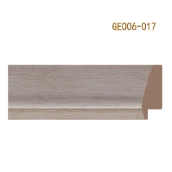 Yiwu Junlin Hot Sale Custom Silver  Texture Foil PS Picture Frame Moulding Wholesale