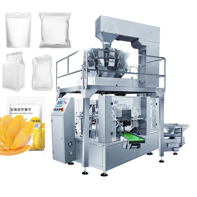 Linpack dry dried vegetable food instant yeast fruit packing machine