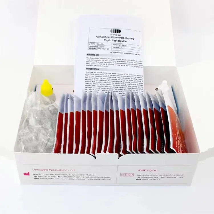 Gonorrhea Antigen One Step Test Kit Rapid Diagnostic Chlamydia Gonorrhea For Home Use
