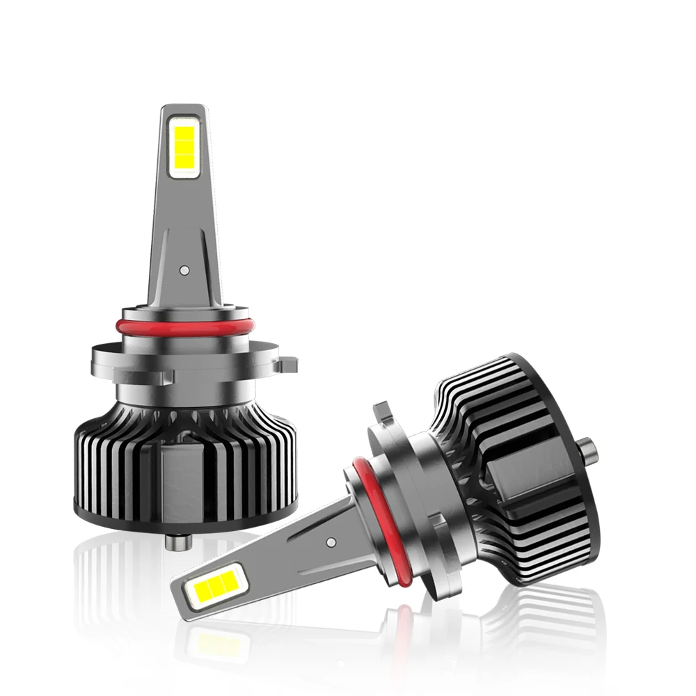 DMEX High Power V13 80W 8000LM LED Auto Fog Light 9005 HB3 360 LED Bulb Super Bright LED Headlamp For Cars