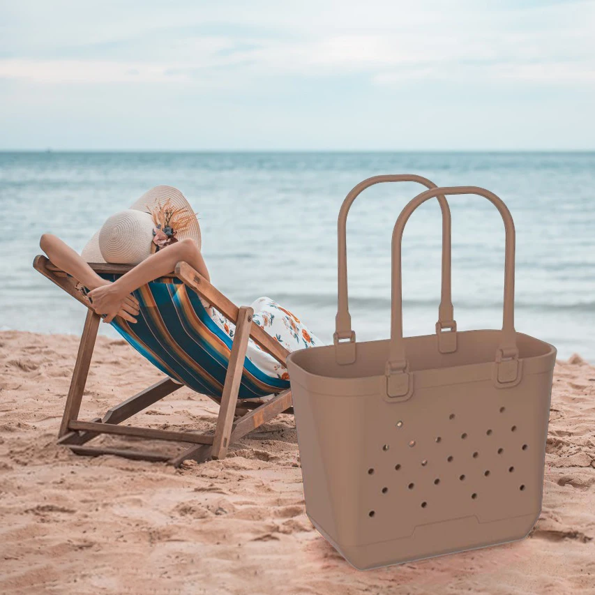 Waterproof Eva High Quality Beach Bag Supermarket Large Eco-Friendly Shopping Bag Patent New Model Handbag