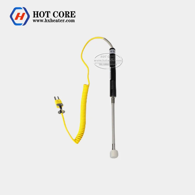 Straight rod surface thermocouple