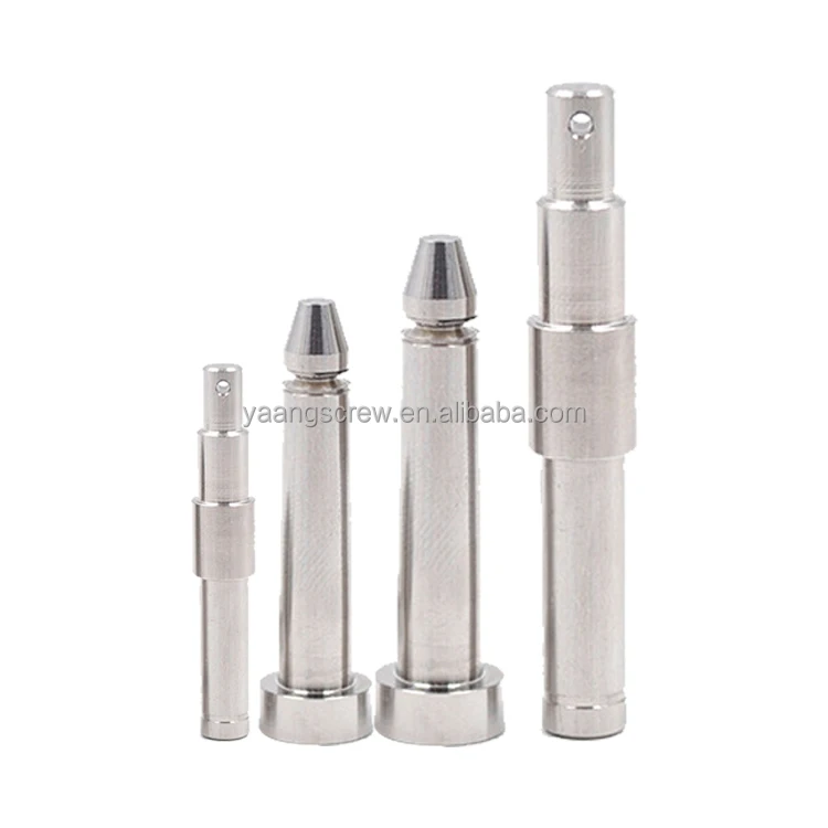 Customized Automatic Cnc Lathe Processing Micro Machining Non-standard Stainless Steel Parts Metal Hardware Core Pin