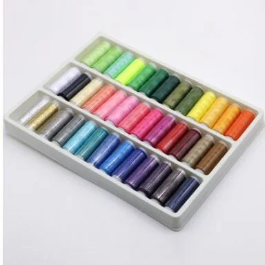 Высокоскоростная конусная швейная нить 100% полиэстер 40/2 100 ярдов