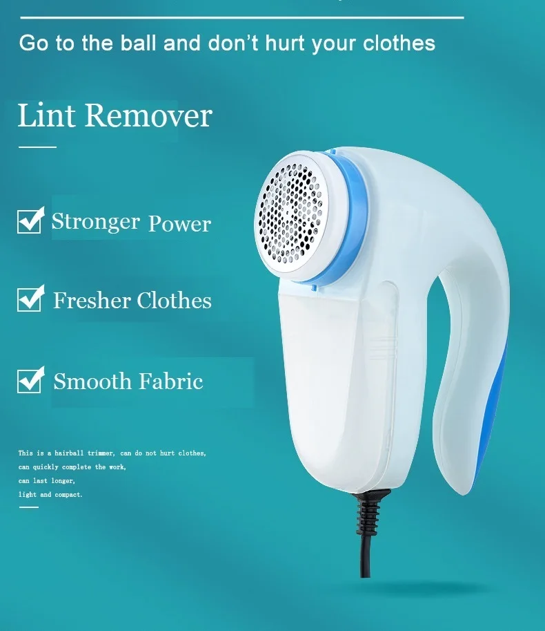 Fabric Shaver Electric Lint Remover Sweater Curtain Carpet Clothes Fuzz Pill Fluff Pellet Cut Pill  Plug-in no battery machine